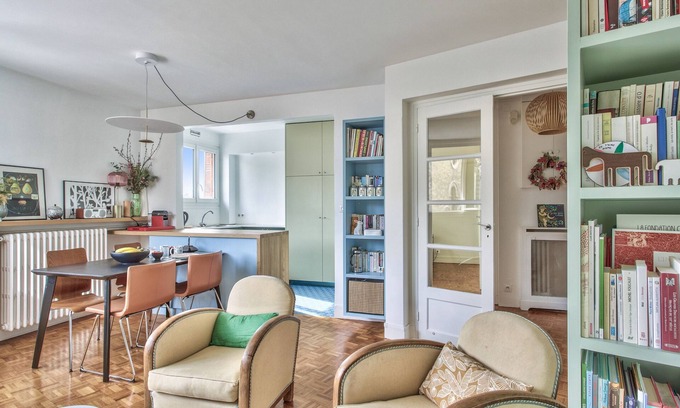 Butte-aux-Cailles Apartment | Appartement Martin - Welkeys