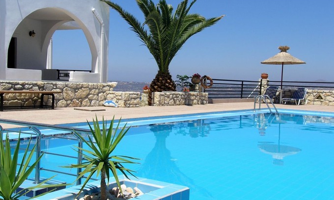 Aptera Apartment | Aptera Apartment, Sleeps 4 with Pool and Air Con