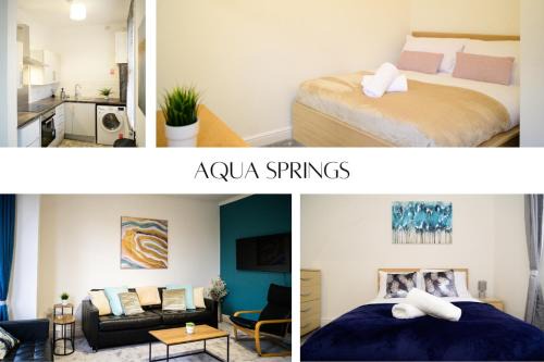 Manchester Apartment | Aqua Springs, 2 BR, 1st floor apartment, near Didsbury