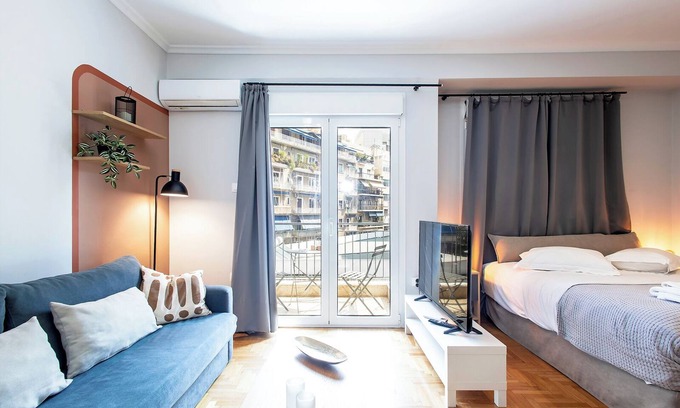 Kypseli Apartment | Aris123 #32 - Entire Apt, Fully Equipped, 1Bedroom