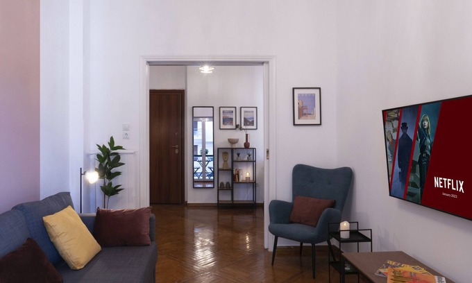 Pangrati Apartment | Arrianou 2 - Modern 1BR APT, next to the Goul