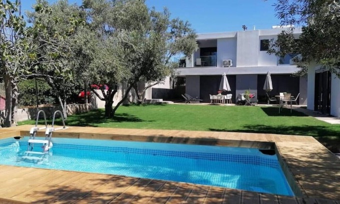 Thymari Villa | ATH Riviera 7BR Dreamhouse. Small pool. Seaview