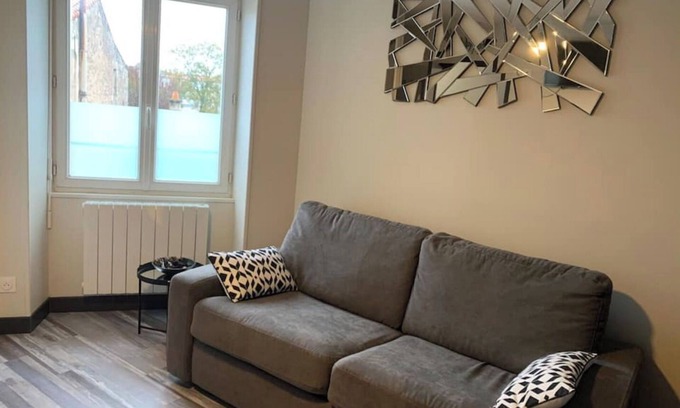 Centre Ville Apartment | 🌠Au Petit Chaleureux🌠 City center - Wi-Fi - free parking