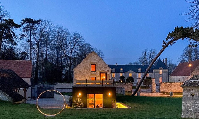 Colomby-Anguerny Cottage | Au vert l'annexe-Cottage-Deluxe-Ensuite with Bath-Garden view