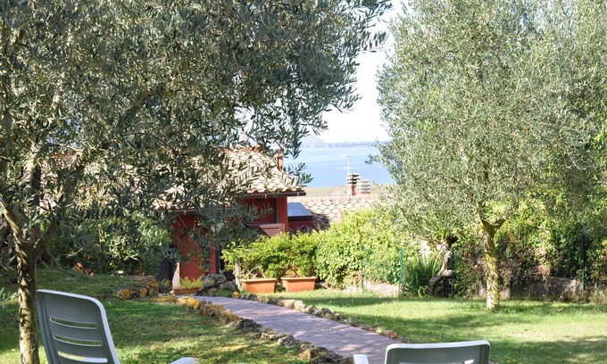 Orbetello Villa | AUGUST 2025 OFFER ! CASA JARO - VILLA 1 KM FROM BEACH, SEAVIEW TERR-GARDEN