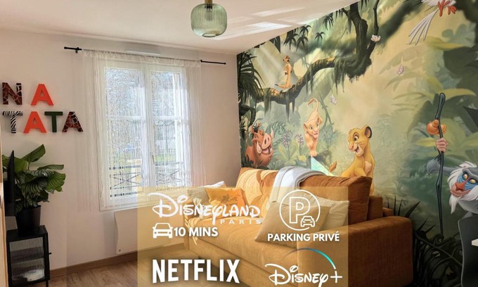 Bailly-Romainvilliers Apartment | Aux Berges du Roi Lion