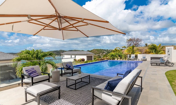 Calvigny Condo | Aventurine - 2 Bedroom Luxury Suite On Tropical Caribbean Island