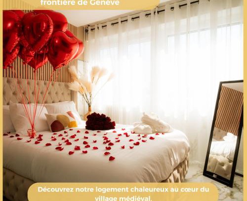 Gaillard Apartment | B Unique Appartement Jacuzzi I Cinéma