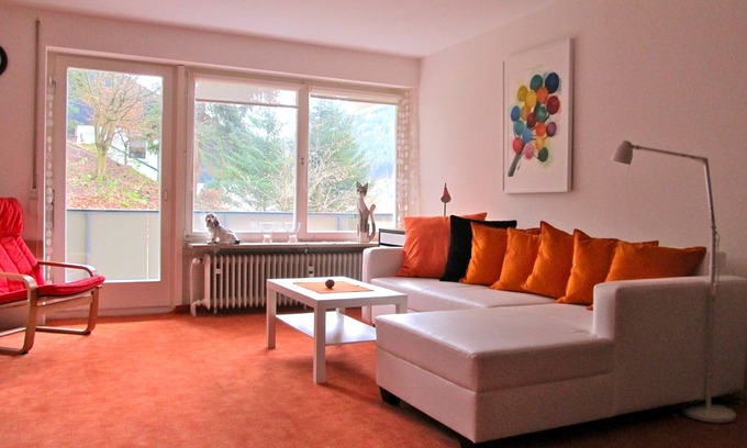 Bad Wildbad Apartment | Bad Wildbad, 35 sqm, modern furnished quiet apartment with balcony
