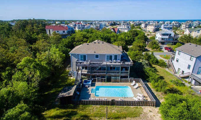 Ocean Hill House | Banks Retreat: Private Pool, Hot Tub, Dog-friendly, 700 feet to Beach Access