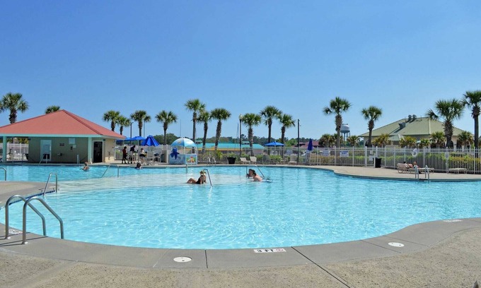 North Myrtle Beach Condo | Barefoot North Tower 3 Bedroom | Waterway Views Huge Pool Balcony Near Barefoot Landing
