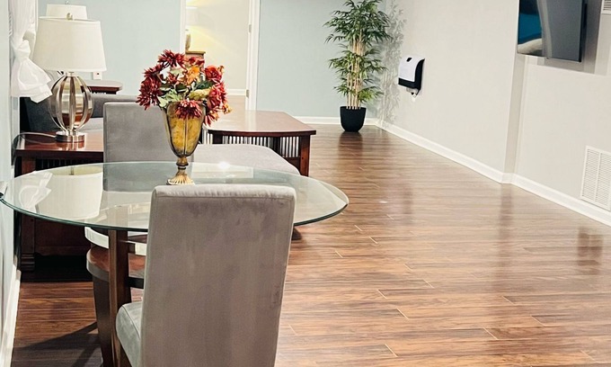 Bowie House | Basement with Private Entrance