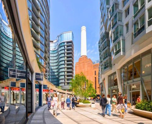 Queenstown Apartment | Battersea Power Station 2Bed 2Bath, Riverside Balcony Terrace, AC, 1000MB internet speed