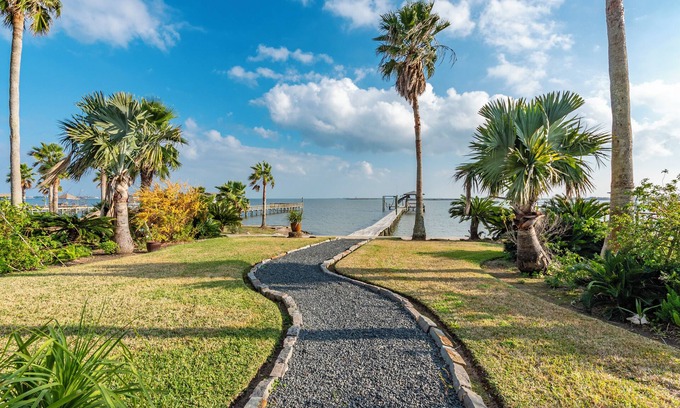 Dickinson House | Bayfront Breeze - Waterfront w/Private Lighted Fishing Dock - Available 24/7