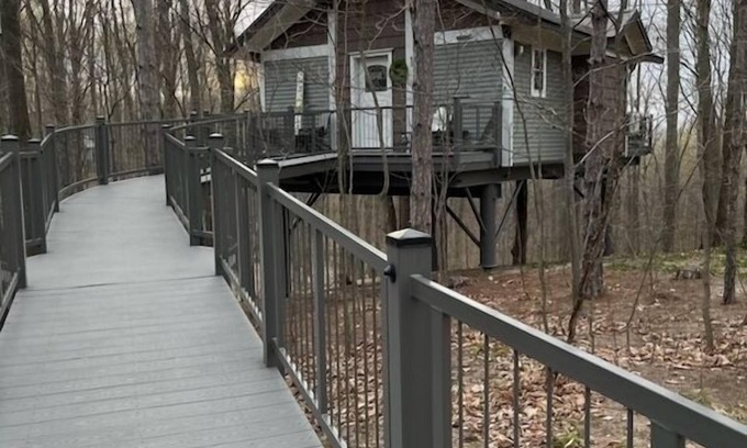 Thompsonville Cabin | Be at home in the trees.