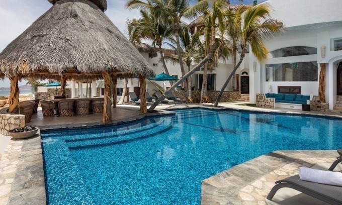 Buzzards House | Beachfront Private Villas- Pool overlooking the Sea of Cortez with Amazing Views