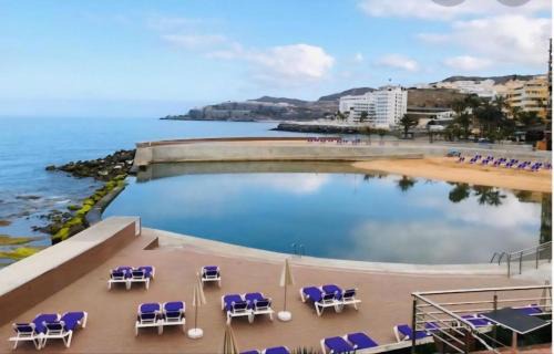 Arguineguin Apartment | BEACH Arguineguin SEA VIEW 7 CHG FAMILY HOTEL