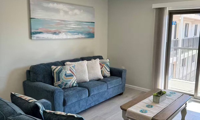 Seaside Heights Condo | Beach block condo in quiet northend of Seaside Heights, 4 beach passes included