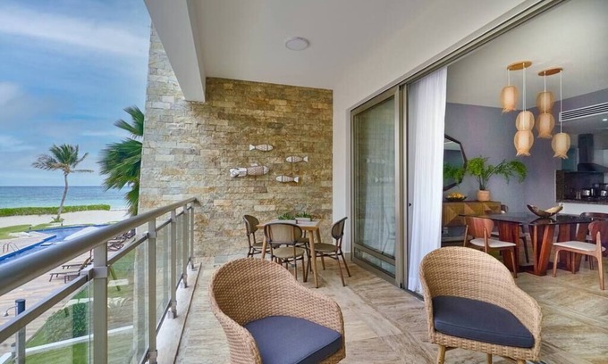 Bavaro Condo | Beach Condo w/Ocean View Bh-201 @ Costa Atlantica