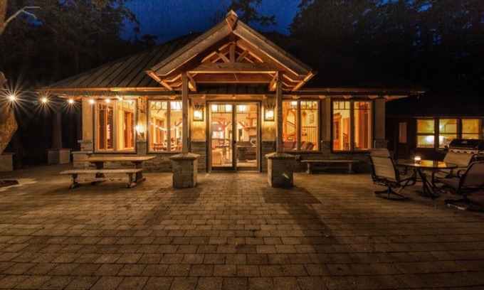 Friday Harbor House | Beach house, heated pool, hot tub, private beach, shared dock