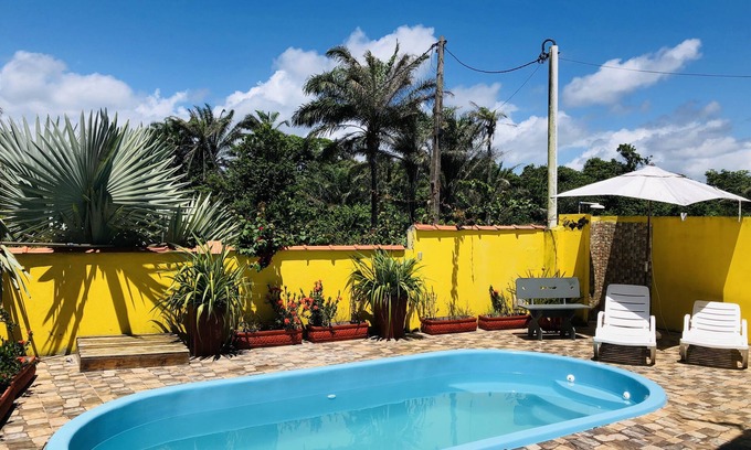 Aritagua House | Beach house with pool for 13 people, 8500m2 plot of Atlantic Forest