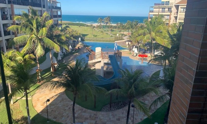 Porto das Dunas Apartment | Beach Living seafront apartment next to Beach Park