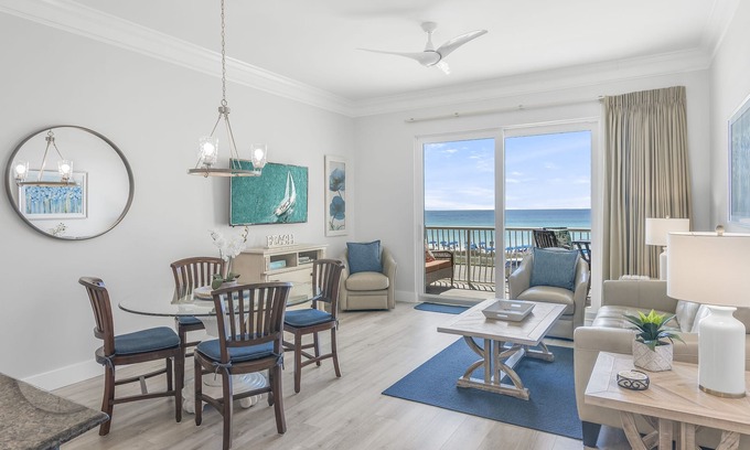 Miramar Beach Condo | BEACH RETREAT 208 - Ocean Front, Pet Friendly, 5 Star Ratings!