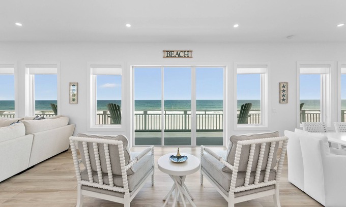 Vilano Beach House | "BEACH THERAPY" Home on the Beach in South Ponte Vedra Beach/St Augustine