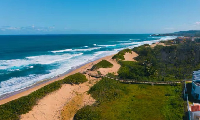 Bajura Apartment | Beachfront Apt w/Pool & Private Access – Walk to Jobos & Shacks