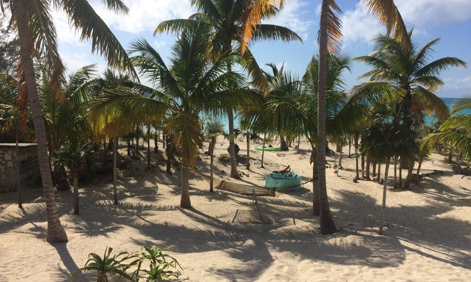 Old Bight House | Beachfront views of pristine sandy beach, clear blue waters and surreal sunsets.