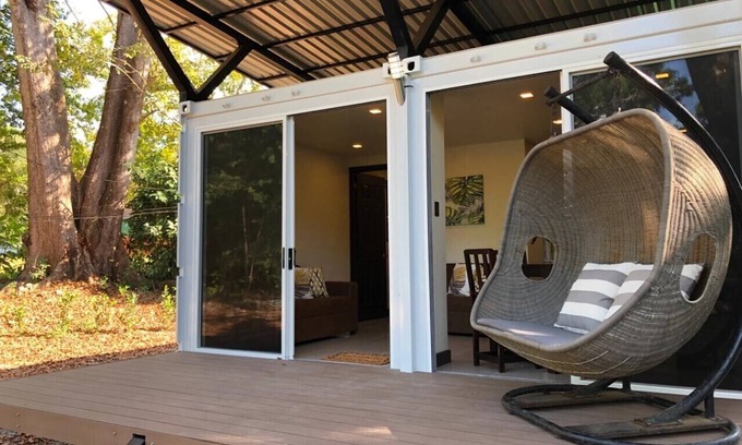 Mal Pais House | Beachside 1 Bd/1 Ba Container Home in Paradise