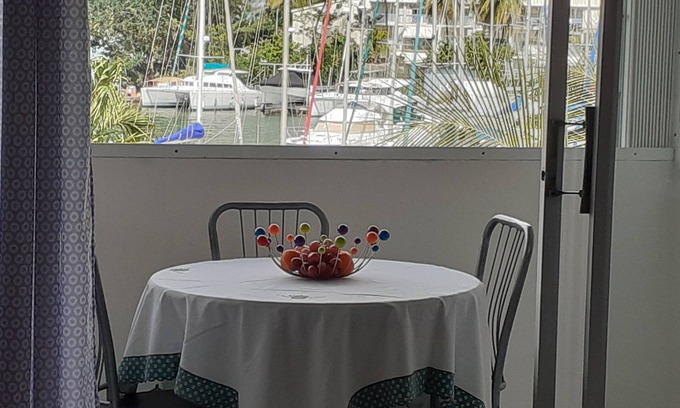 Pointe du Bout Apartment | BEAU STUDIO DUPLEX SITUATED ON THE MARINA DES TROIS-ILETS