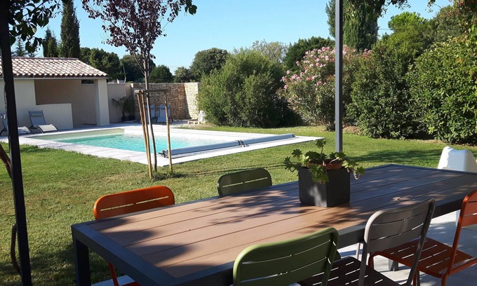 Villevieille Villa | Beautiful 145m² villa with swimming pool near the historic center of Sommières