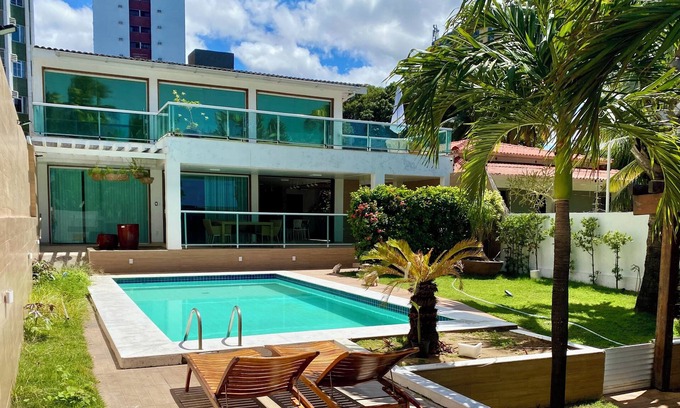 Olinda House | Beautiful 500m2 Beachfront House in Olinda with Swimming Pool and Air Conditioning in the Bedrooms