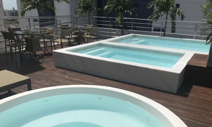 Loteamento Oceania II Apartment | Beautiful Accommodation - Flat near Manaíra Shopping/Pet/Garage/Wi-fi, Air Cond.