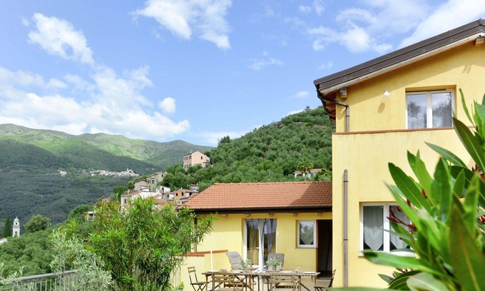 Pantasina Apartment | Beautiful apartment for 24 guests with private pool, TV, patio, pets allowed and panoramic view