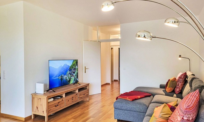 Comano Apartment | Beautiful apartment for 4 people with WIFI, TV and balcony