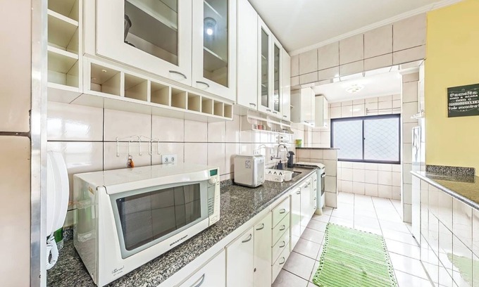 Mongagua Condo | Beautiful Apartment in front of the beach - Mongaguá - SP