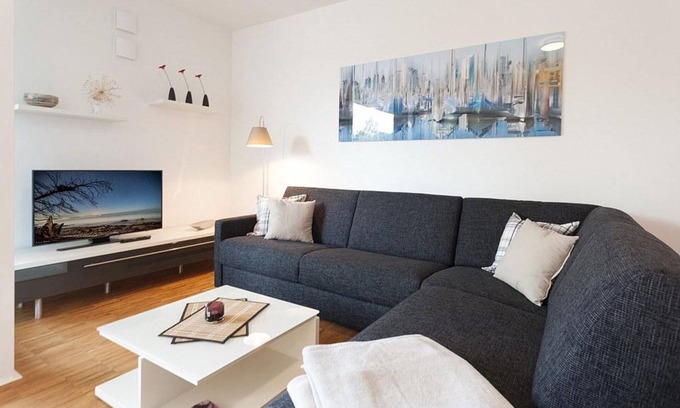 Binz Apartment | Beautiful apartment with sunny balcony and underfloor heating - only 150 m to the beach