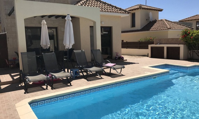 Pissouri Villa | Beautiful detached villa with private pool. Sea & mountain views