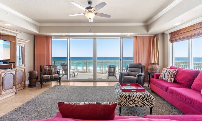 Crystal Beach Condo | Beautiful Gulf Front Condo at Dunes of Crystal Beach