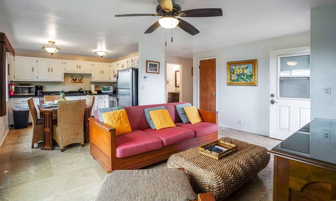 Poipu Apartment | Beautiful Home Just Up From Brennecke's Beach w/Free WiFi and Ocean Views