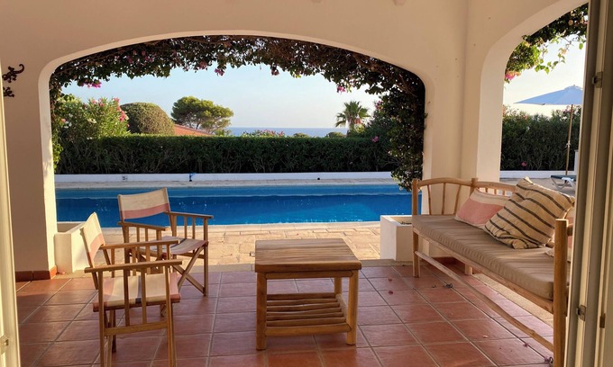 Binibeca Ski Chalet | Beautiful house in Menorca, a step away from the beach of Binibeca.