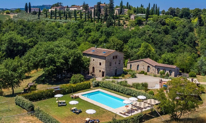 Collalto House | Beautiful apartment in villa with A/C, WIFI, private pool, TV, patio and panoramic view