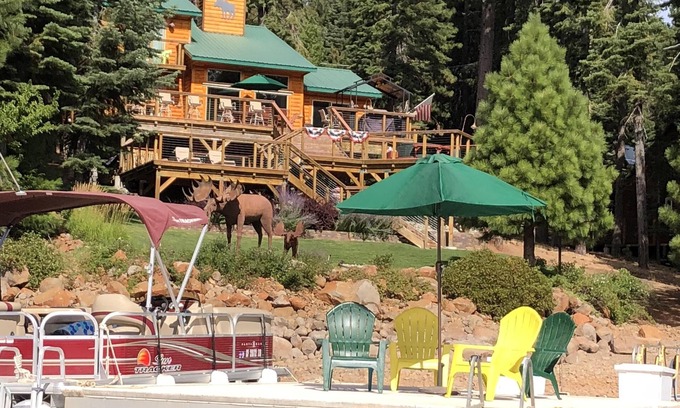 Lake Almanor Peninsula House | BEAUTIFUL LAKE HOUSE WITH LARGE DOCK AND BUOY. .