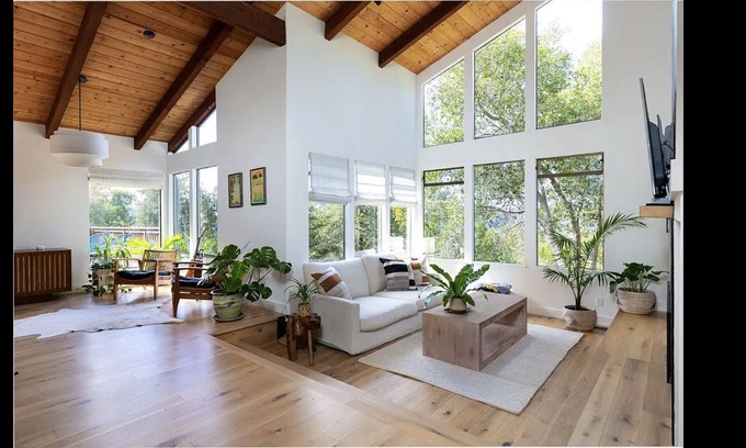 Day Valley House | Beautiful Mid-century Modern retreat in hills of Aptos, 10 minute drive to beach