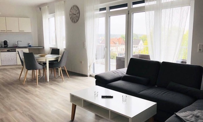 Surheide Apartment | Beautiful new 2 room apartment with roof terrace