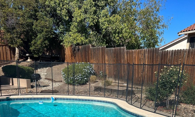 Antioch House | Beautiful Pool House W/3 bedroom