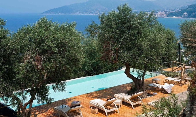 San Marco di Castellabate Villa | Beautiful private villa for 18 guests with A/C, private pool, WIFI, TV and terrace