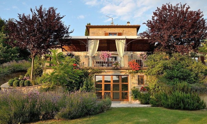 Cortona Villa | Beautiful private villa with private pool, A/C, WIFI, TV, terrace, panoramic view, close to Cortona